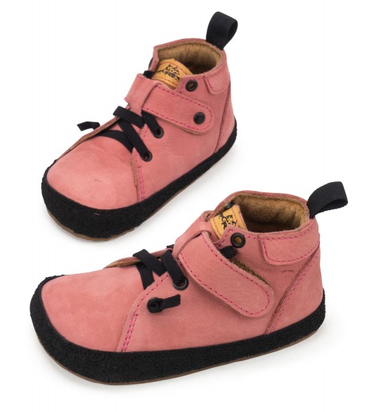 Pegres ~ MidCut Leder Lauflerner ~ Pink