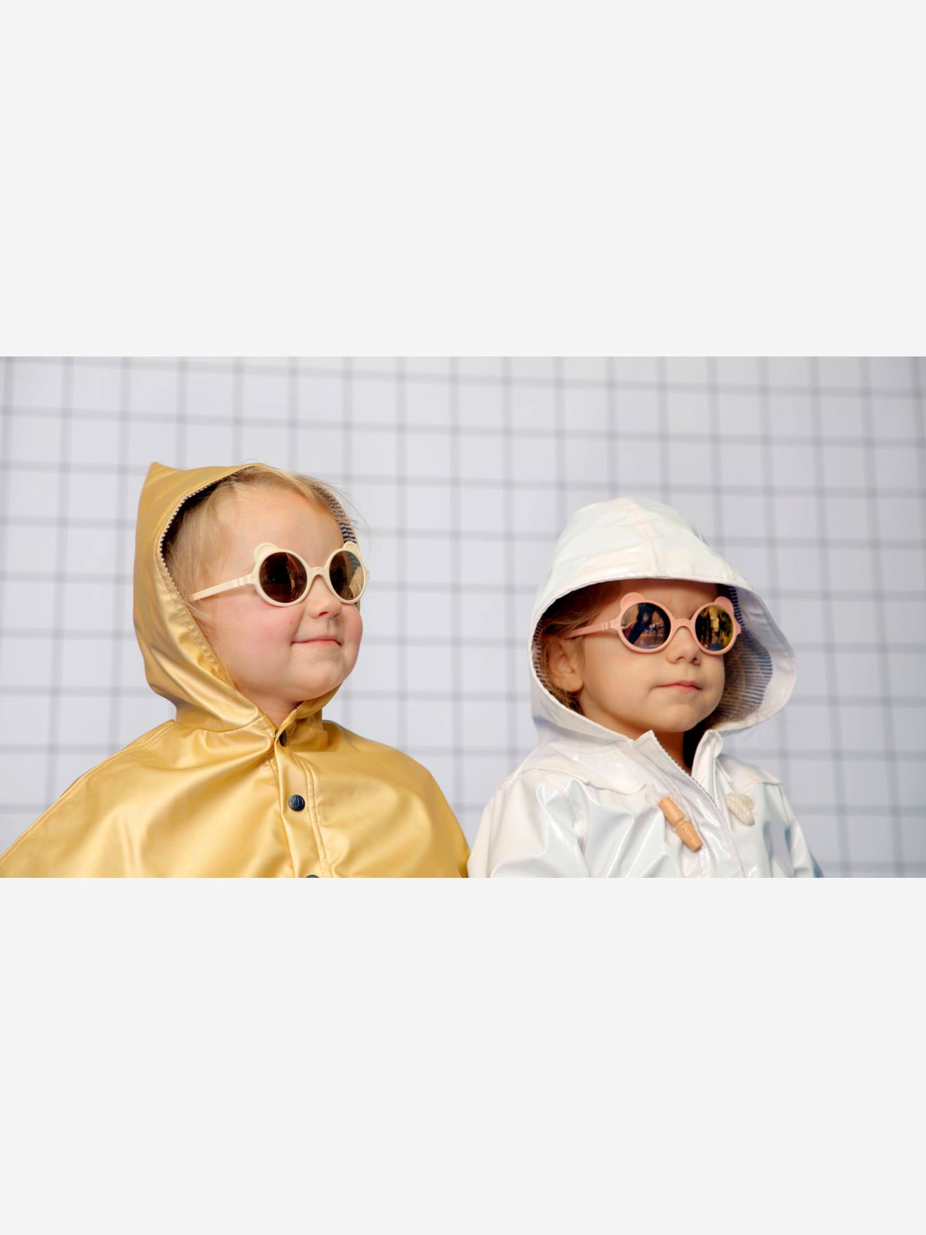 Lunettes Ourson 2-4 ans Ki ET LA rose clair uni