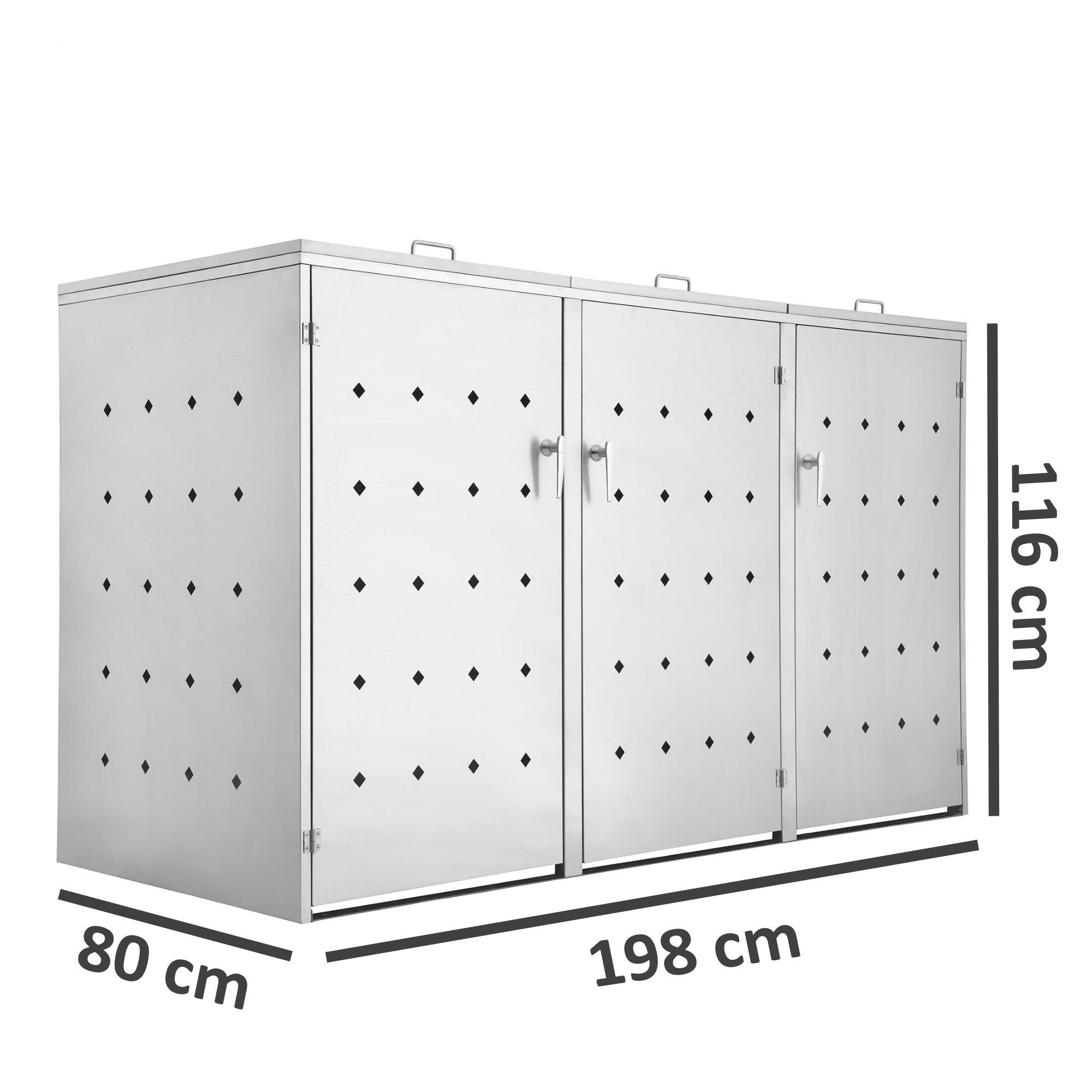Zelsius Mülltonnenbox Mülltonnenbox 