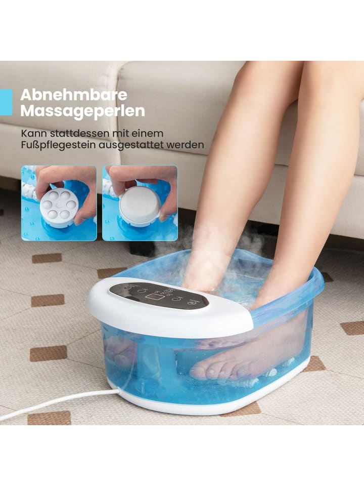 COSTWAY Fußbad Massagegerät in Blau günstig kaufen onesize