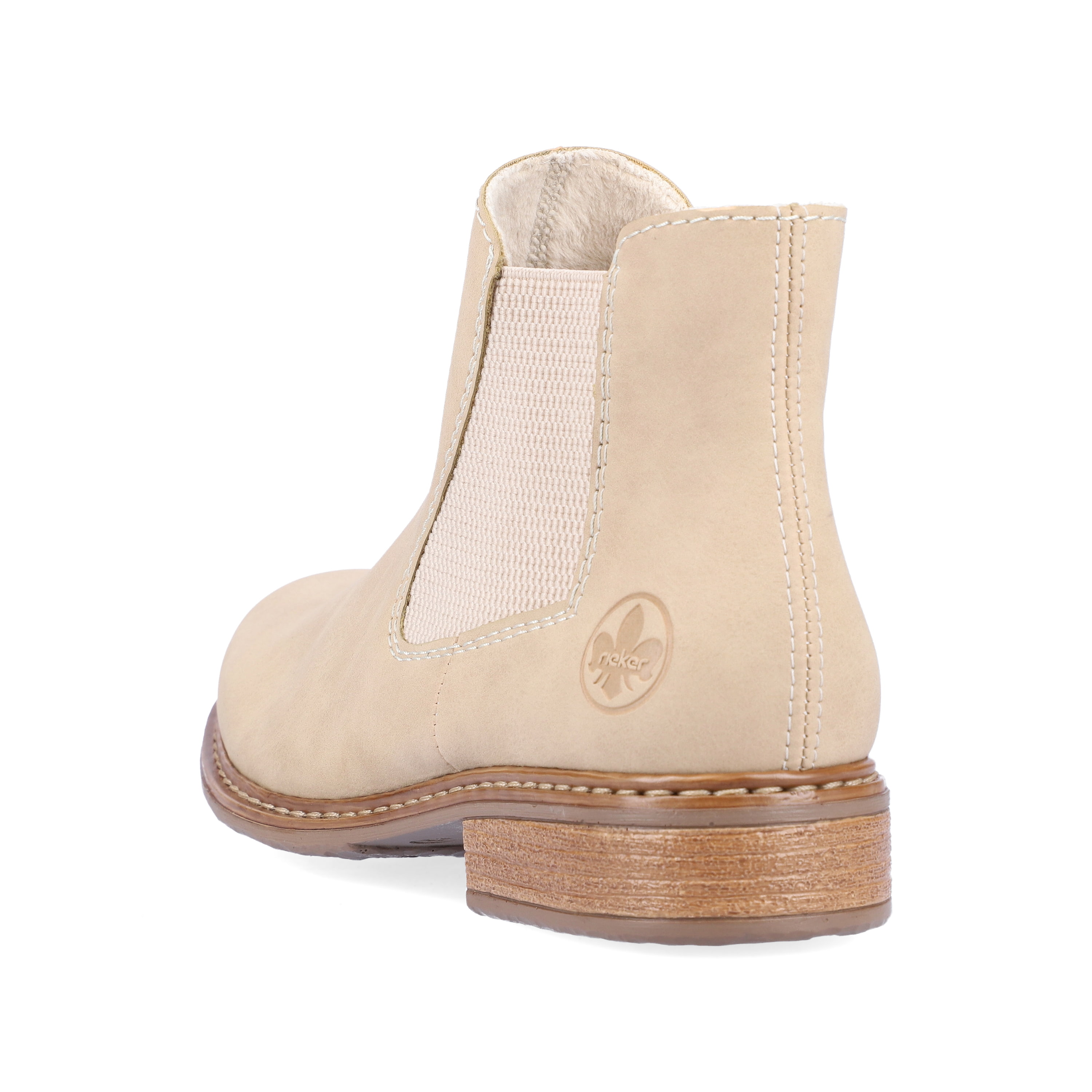 Rieker Damen Chelsea Boots sandbeige
