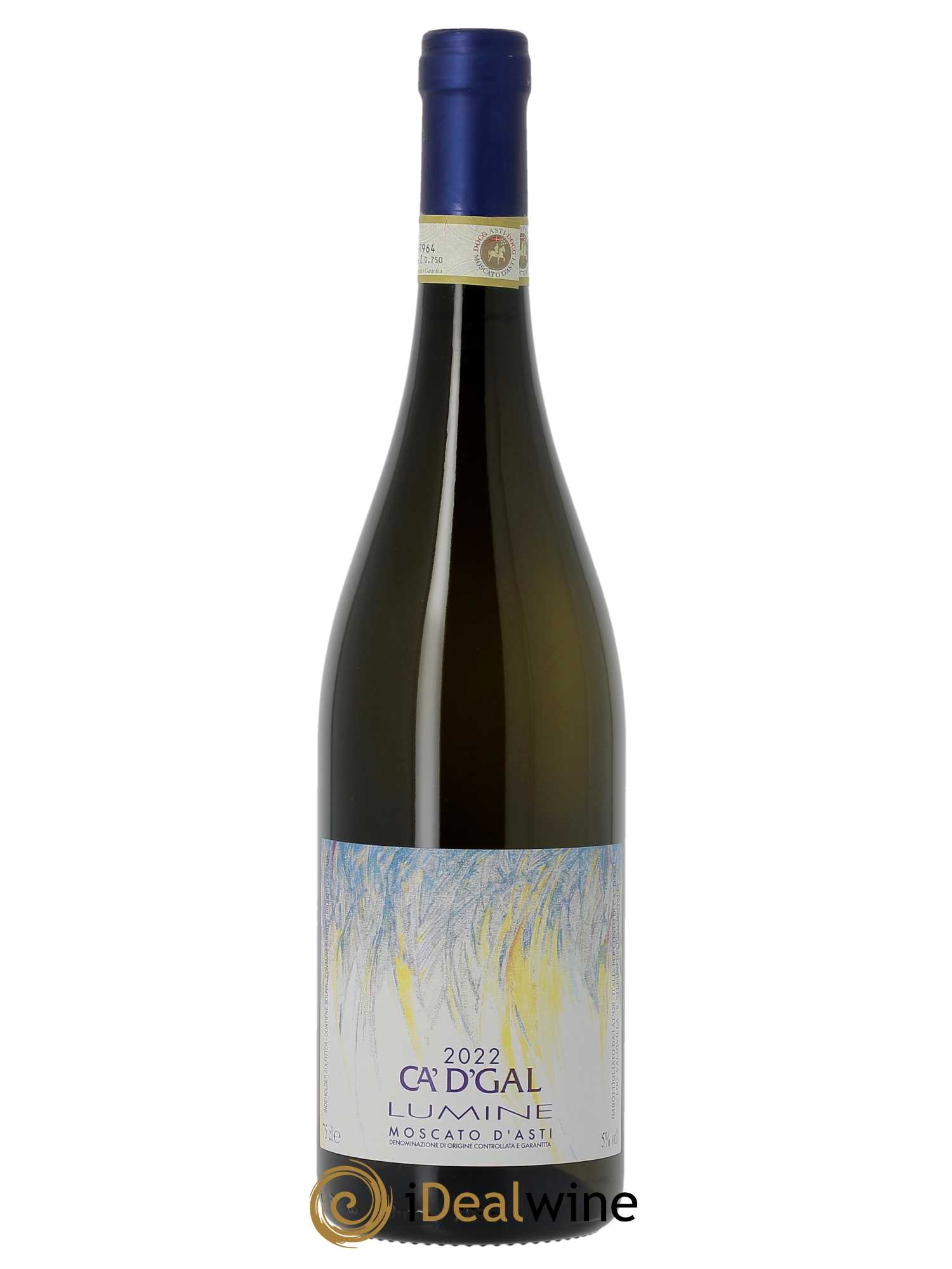 Moscato d'Asti DOCG Lumine Ca'D'Gal  2022 - Lot de 1 Bouteille