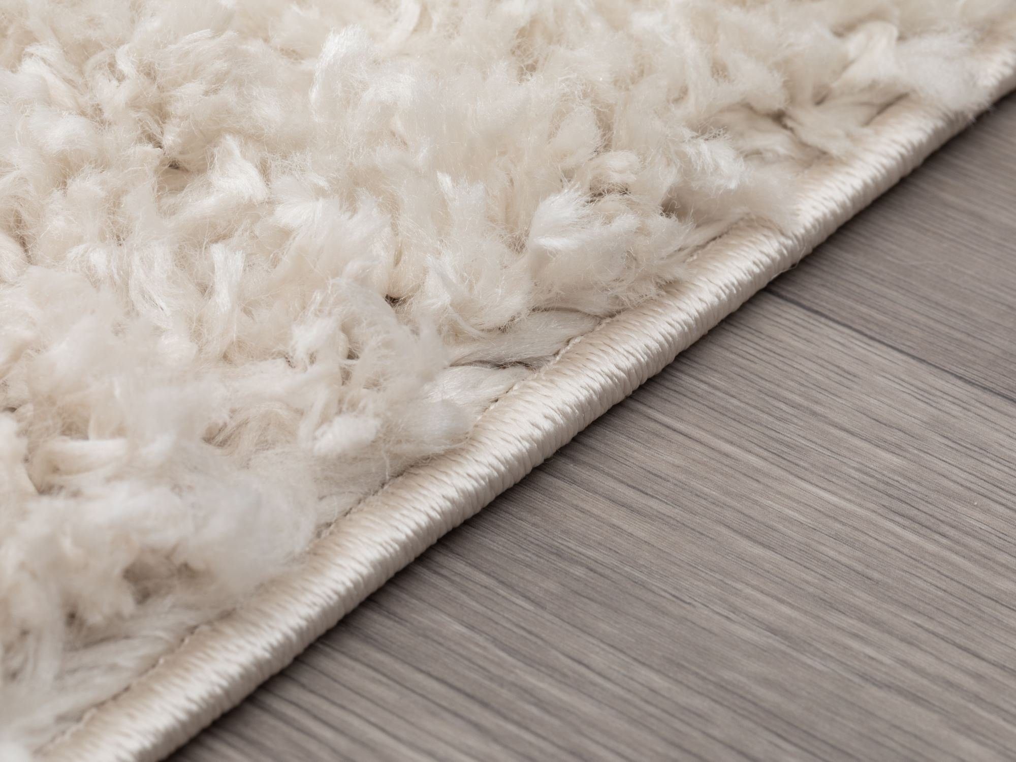 Hochflor-Teppich Vaasa, Steffensmeier, Rechteckig, Langflor, Schlafzimmer, Shaggy, Wohnzimmer