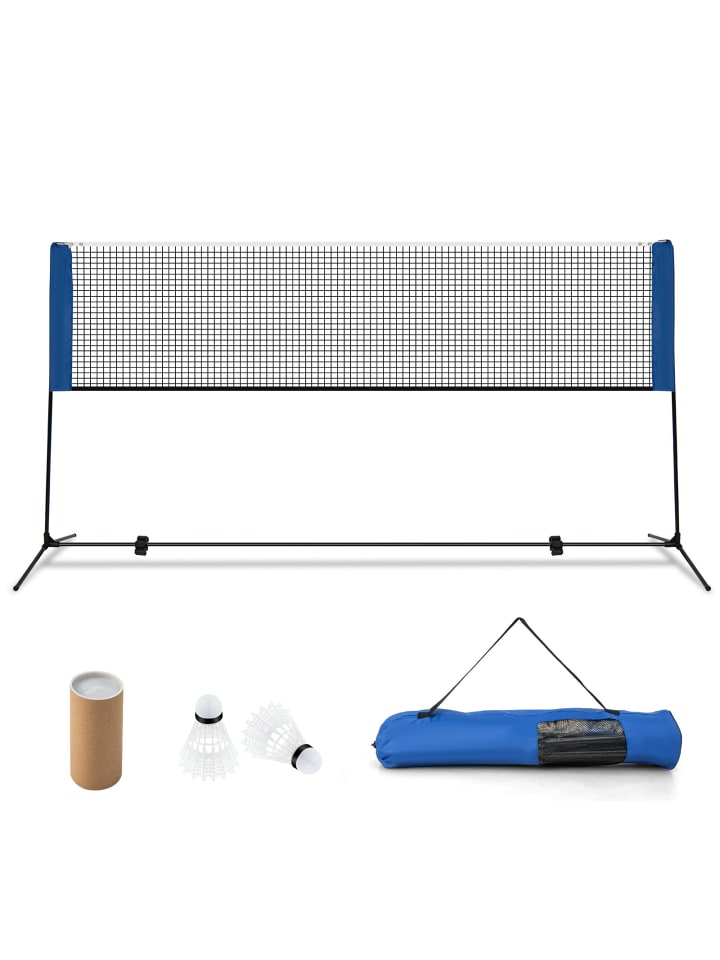 COSTWAY Badmintonnetz 310cm in Blau günstig kaufen onesize