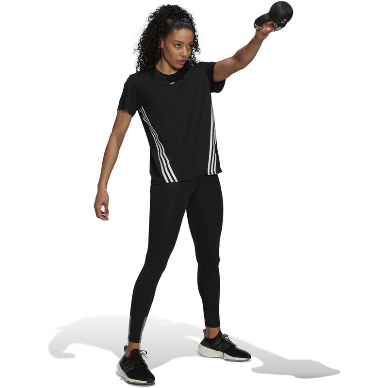 adidas TRAINICONS 3-STREIFEN Funktionsshirt Damen