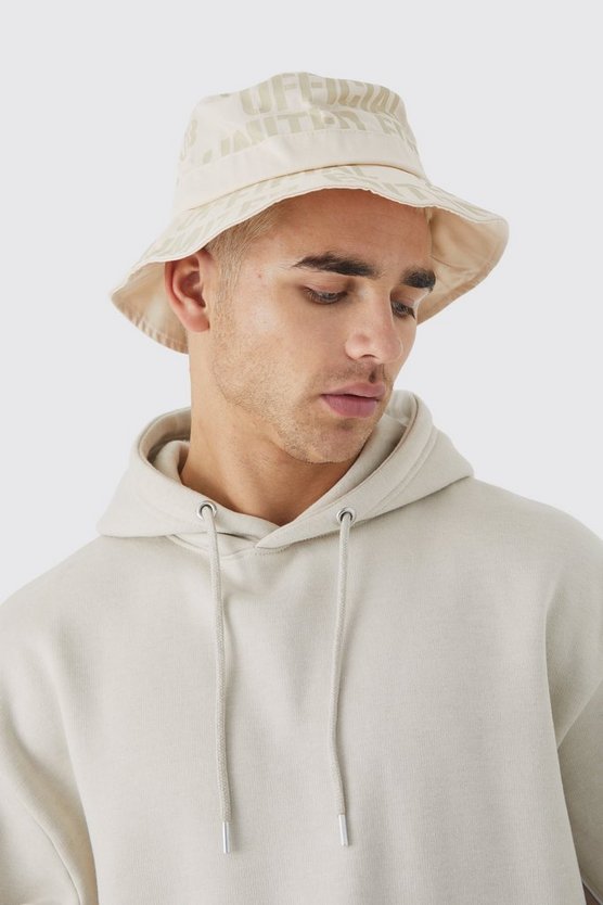 Official Nylon Anglerhut mit Print