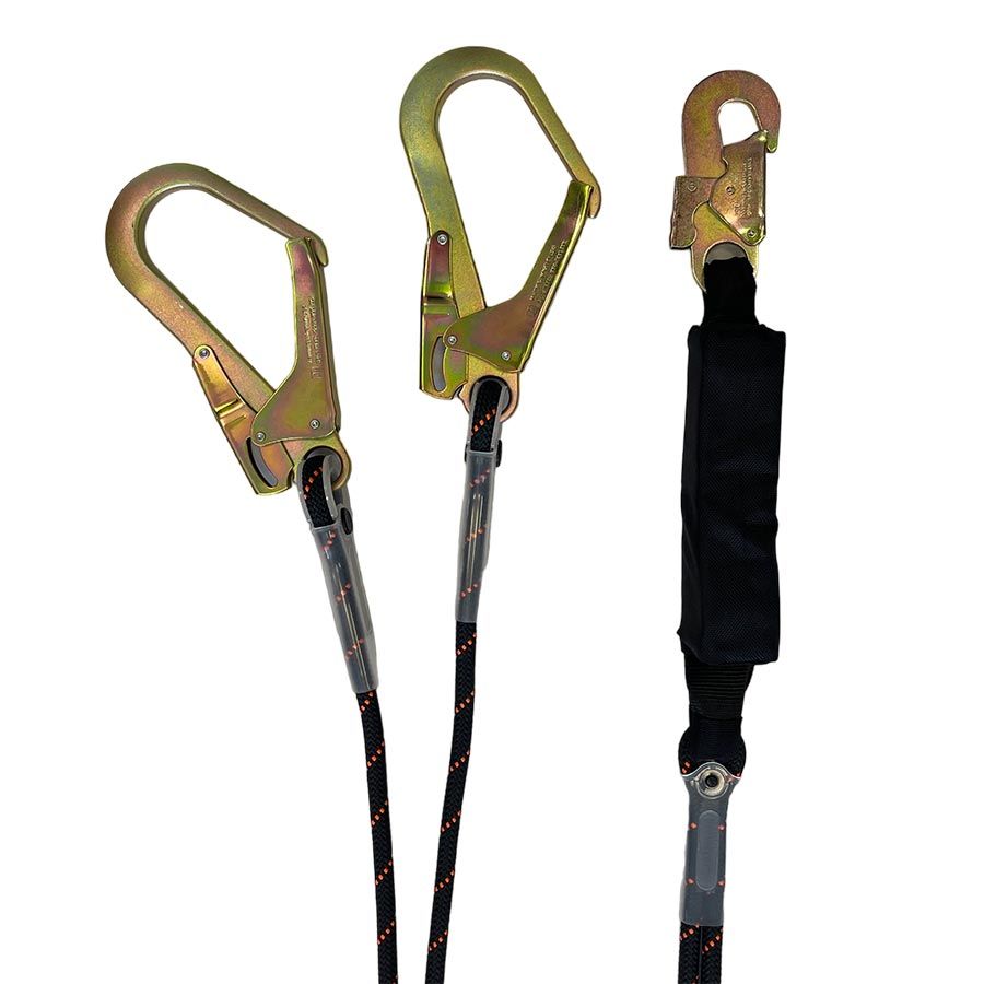 ELLERsafe ELSF-FAR-Y Double Lanyard - snaphook and 2x MGO