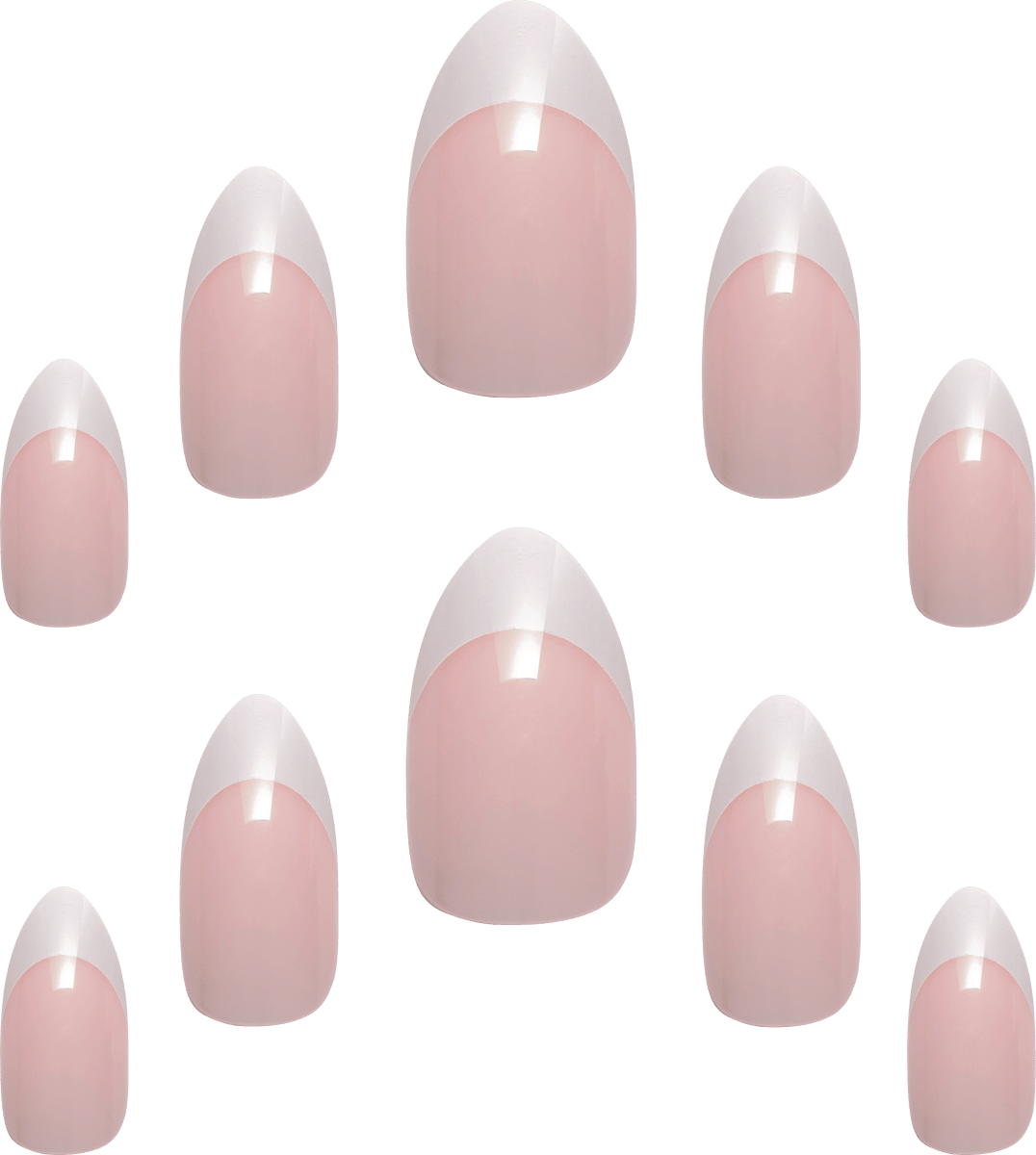 Künstliche Nägel Salon French 122, 24 St