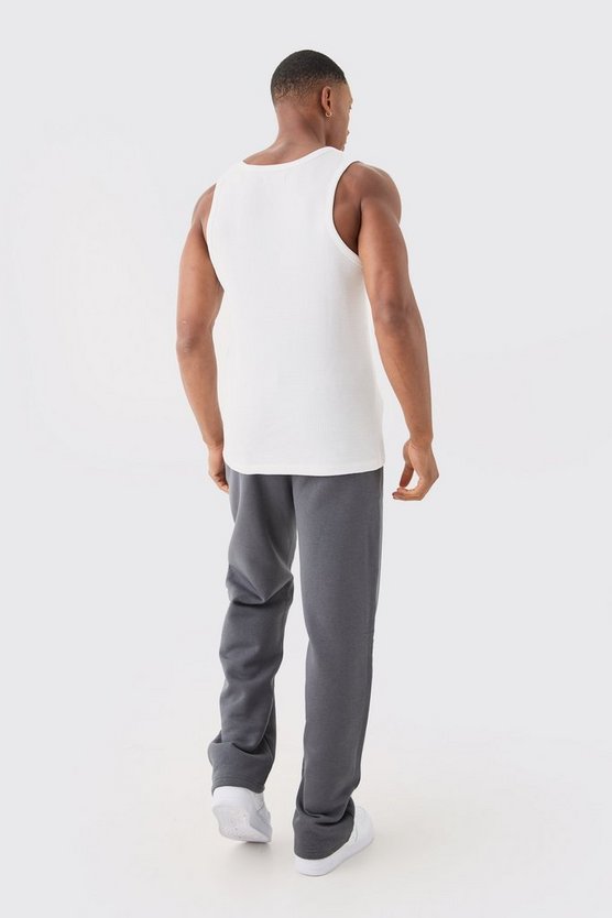 Tanktop in Waffeloptik