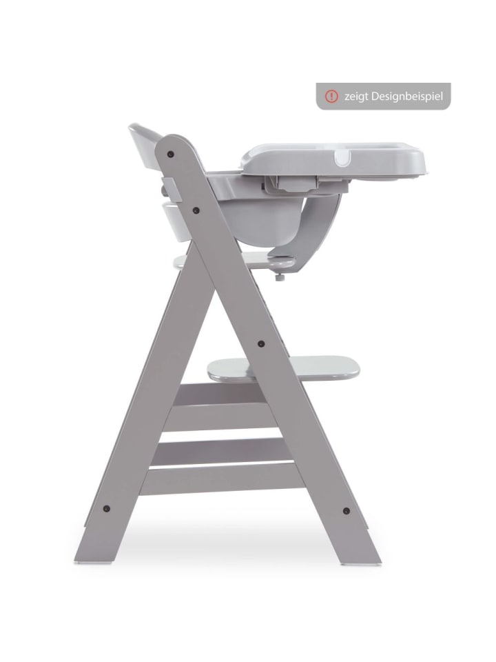 Hauck Alpha Tray - 2-teiliges Essbrett & Tisch für Alpha in grau günstig kaufen onesize