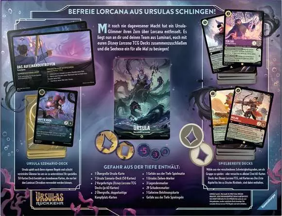 Disney Lorcana: Die Luminari Chroniken - Gefahr aus der Tiefe (Deutsch)