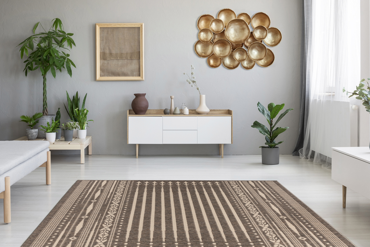 Arte Espina Teppich Splash 200 Braun