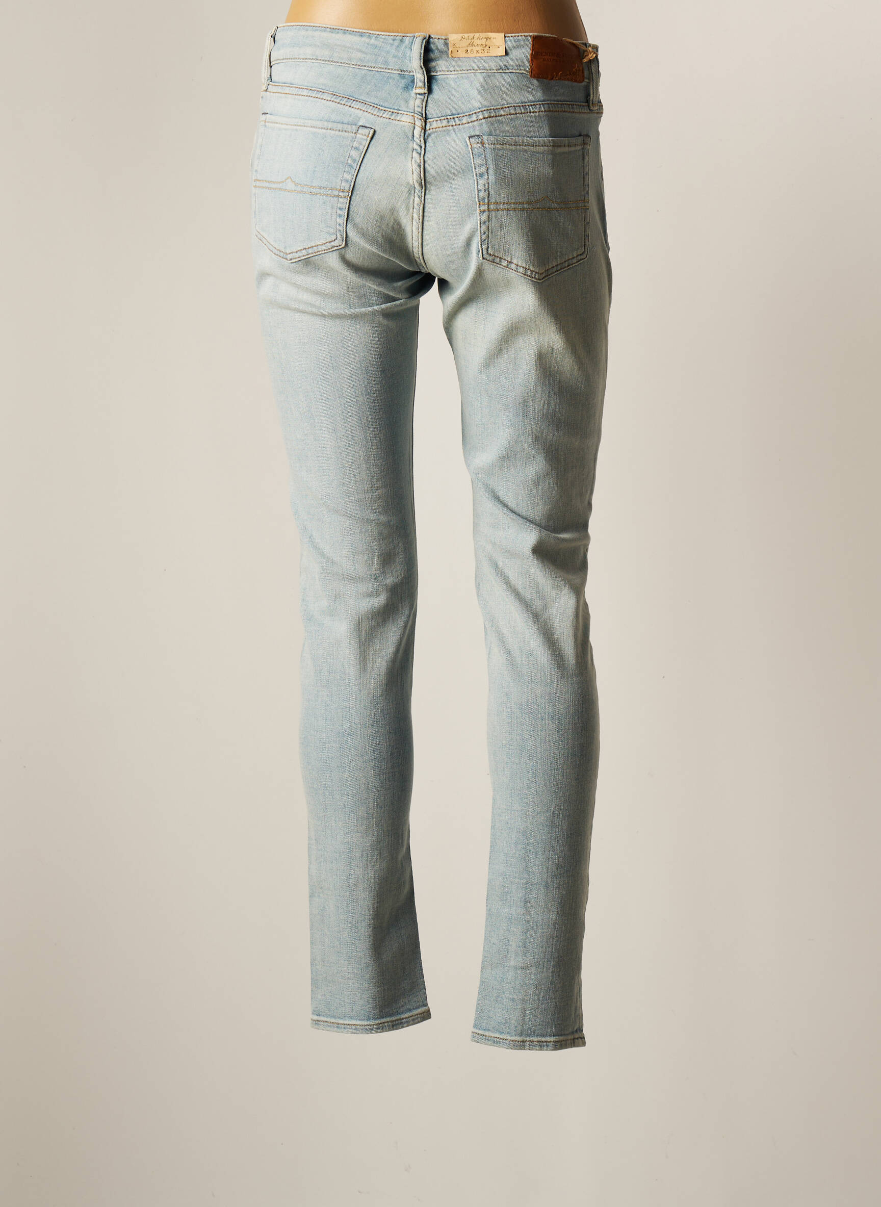 Ralph Lauren Jeans Coupe Slim Femme couleur bleu