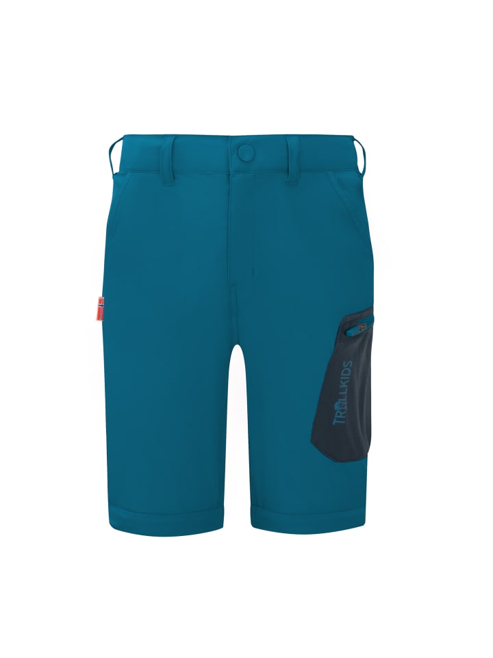 Trollkids Double Zipp-Off Funktionshose Preikestolen in atlantic blue günstig kaufen