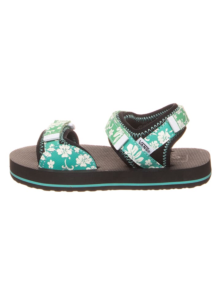 Vans Sandalen in Grün/ Weiß günstig kaufen