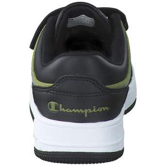 Champion Rebound Low B PS Sneaker in schwarz