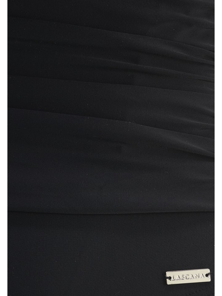 LASCANA Badeanzug in schwarz günstig kaufen