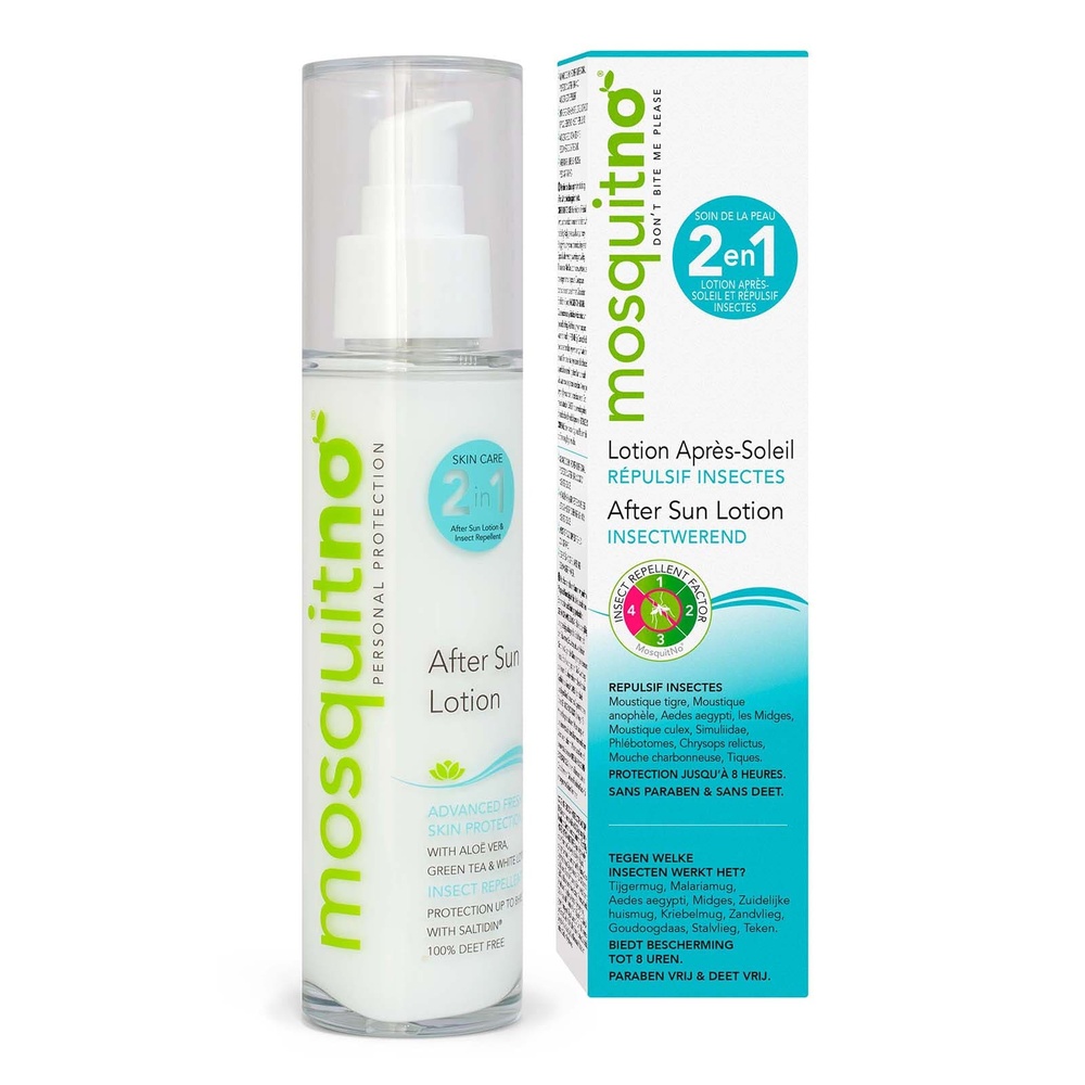 mosquitno Après Soleil - 100 ML 2 en 1 solaire et antimoustique