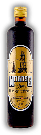 Nordsoe Bitter Nordsoe Bitter Mit seinem reichhaltigen schwarzen Inhalt und seinem intensiven Geschmack nach Lakritz und Gewürzen ein echter dänischer Klassiker. 0,7	 Liter - Vol 30%