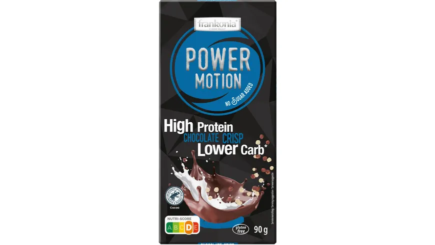 Frankonia No Added Sugar Proteintafel Chocolate Crisp 90 g