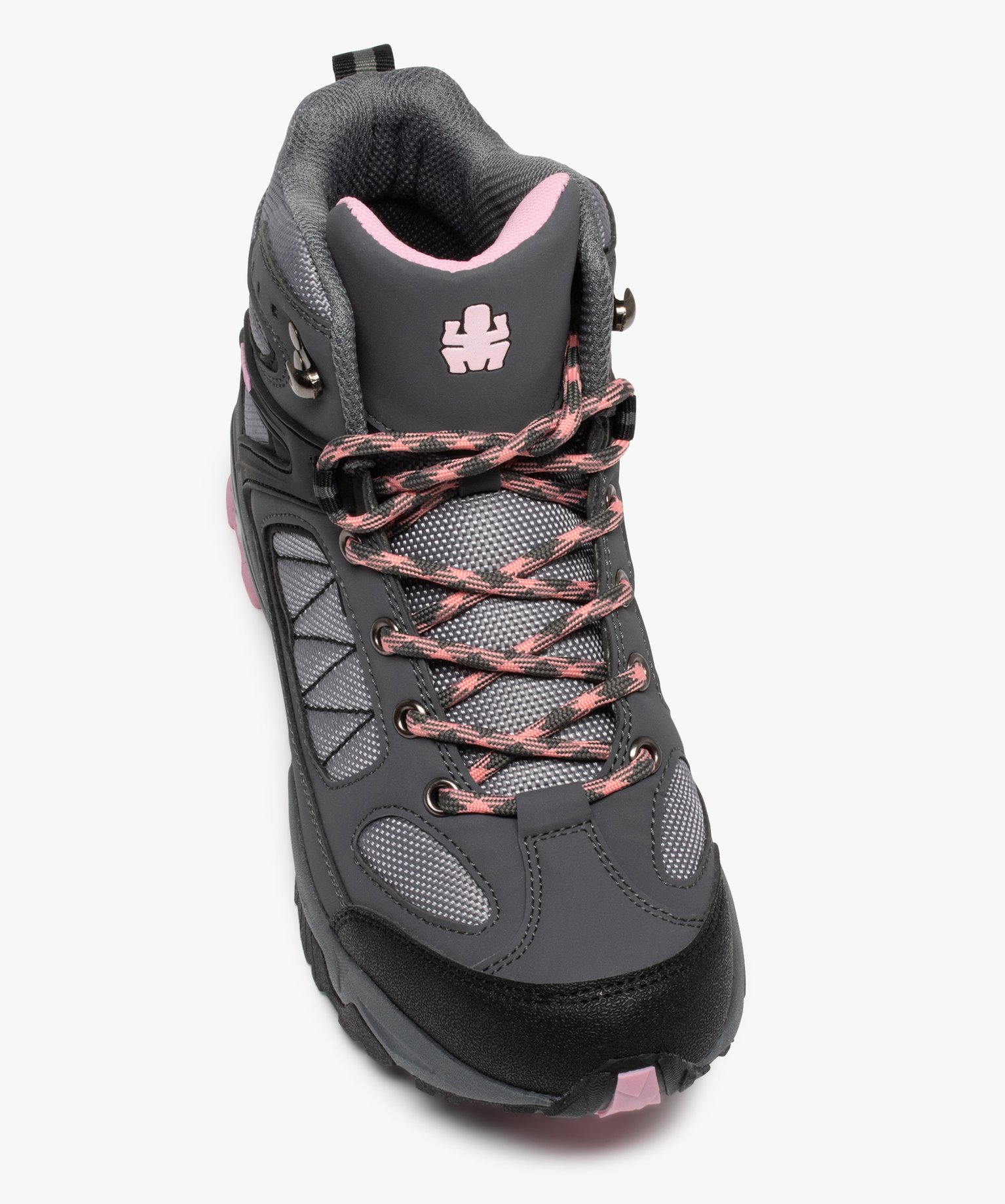 Chaussures de randonnée femme à lacets – Koh-Lanta gris | GEMO