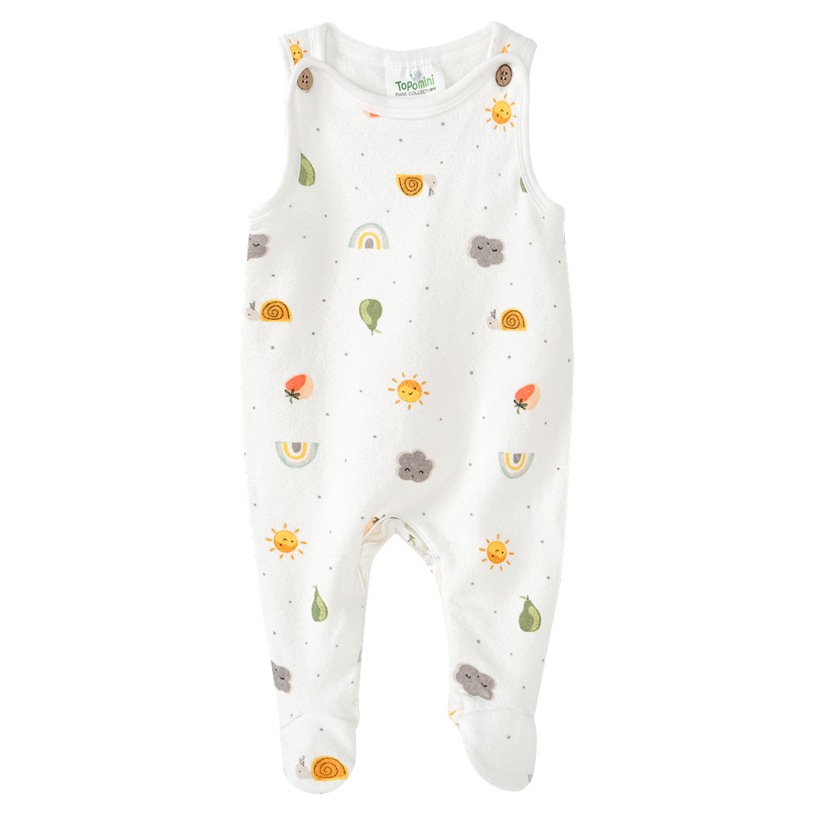 Newborn Strampler und Langarmbody