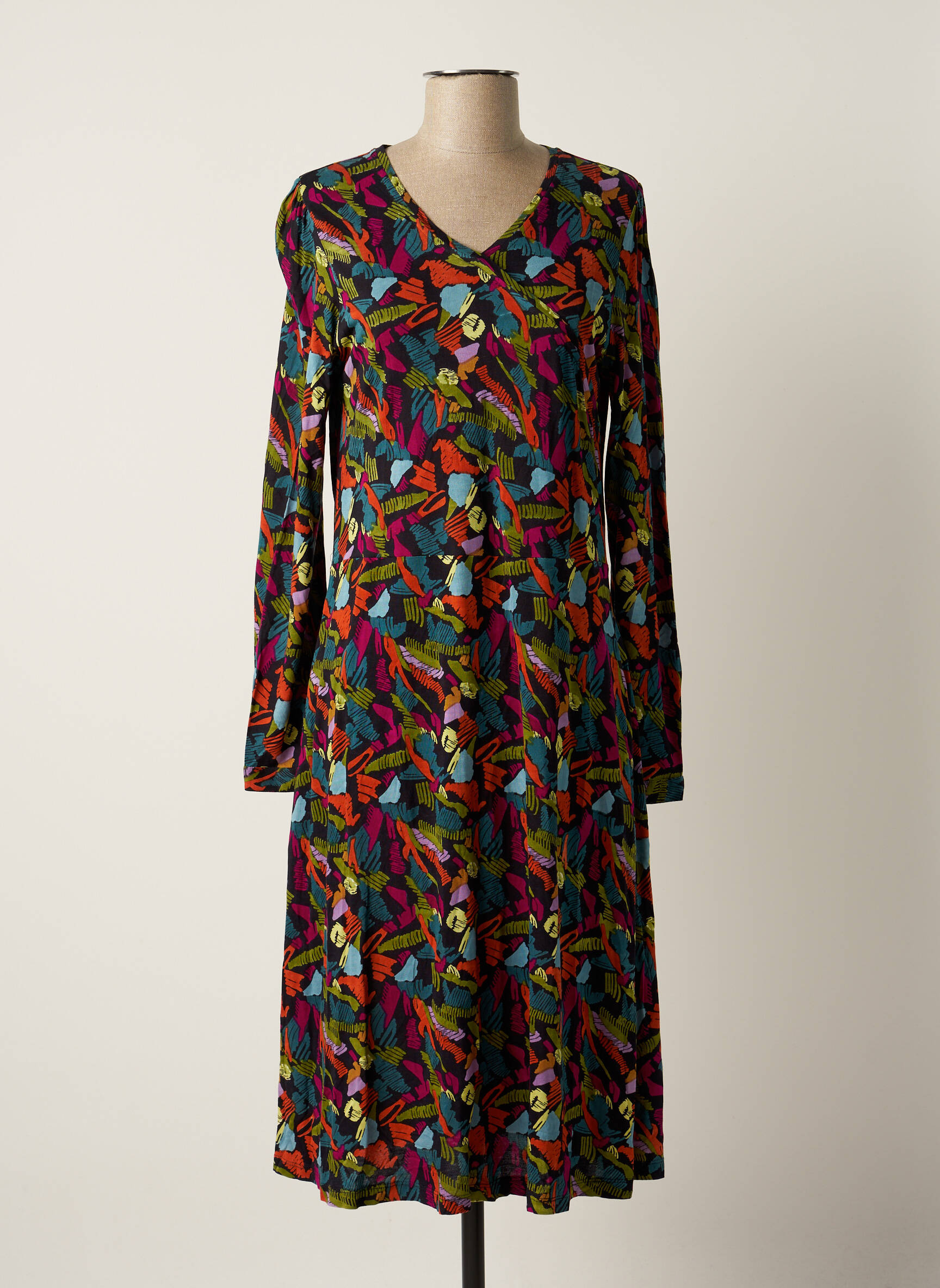 Agathe   Louise Robes Mi Longues Femme couleur noir
