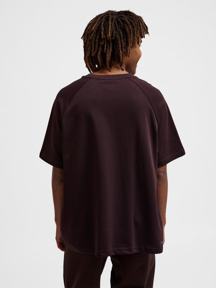 Hummel Hummel T-Shirt Hmltech Erwachsene in CHOCOLATE PLUM günstig kaufen L