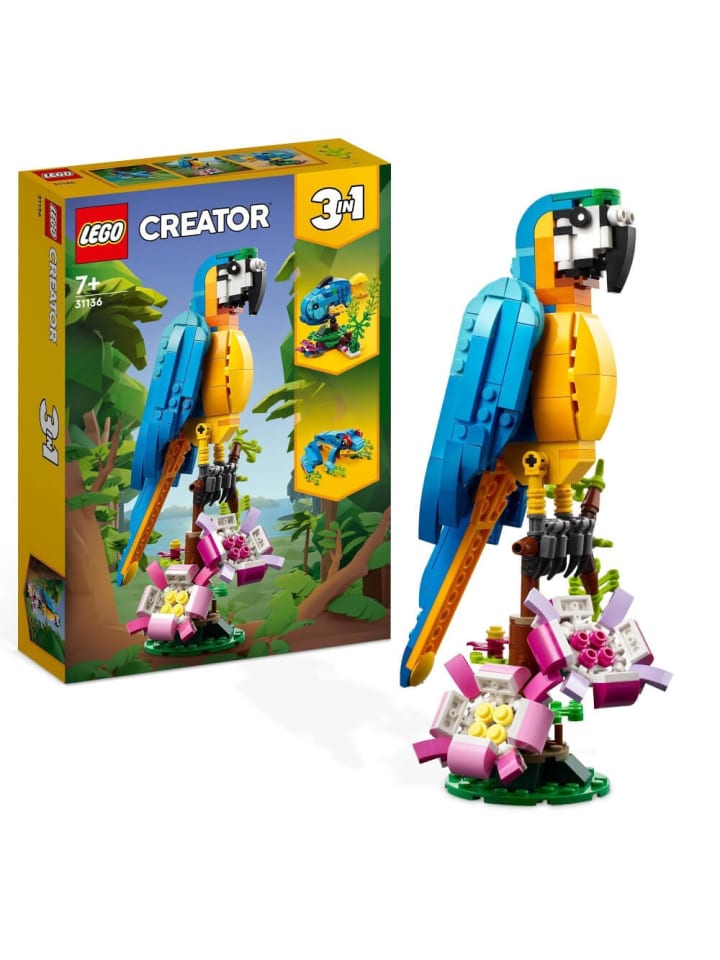 LEGO Bausteine Creator 31136 Exotischer Papagei - ab 7 Jahre günstig kaufen onesize