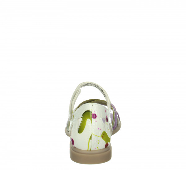 KAMAA Riemchensandale - Matcha/Kombi