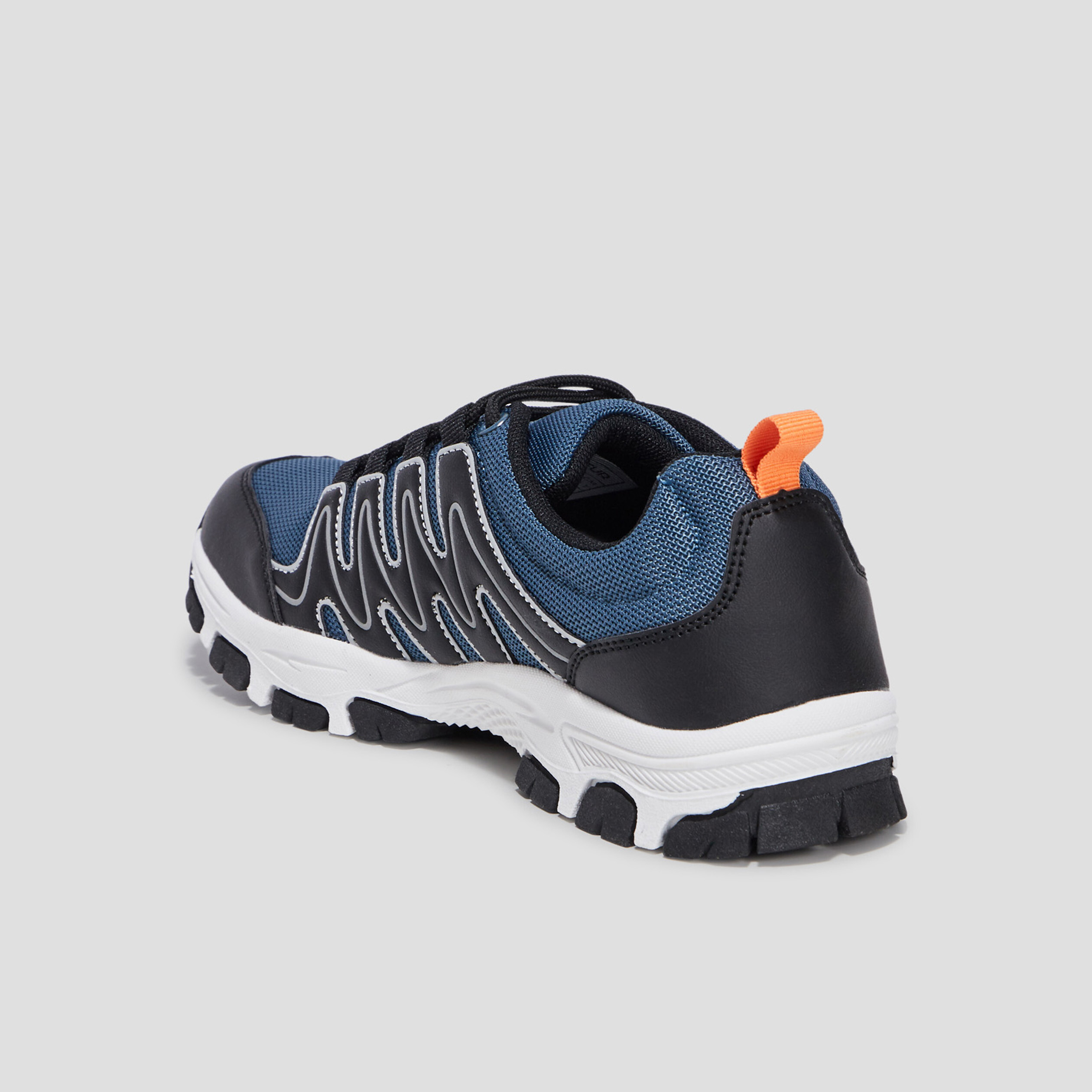 Baskets running Trappeur bleu garçon | La Halle