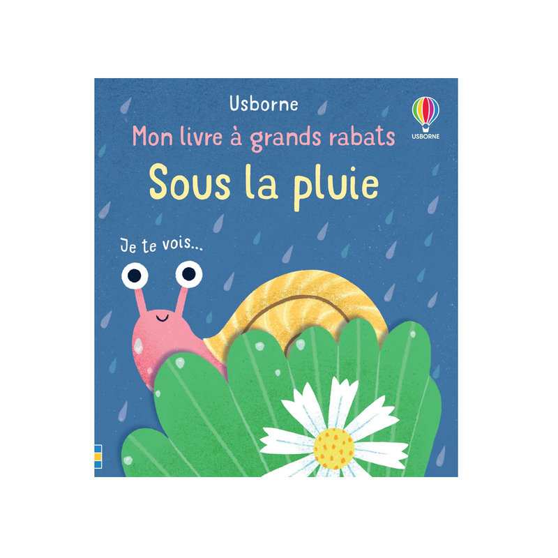 Livre Sous la pluie - livre grands - Usborne