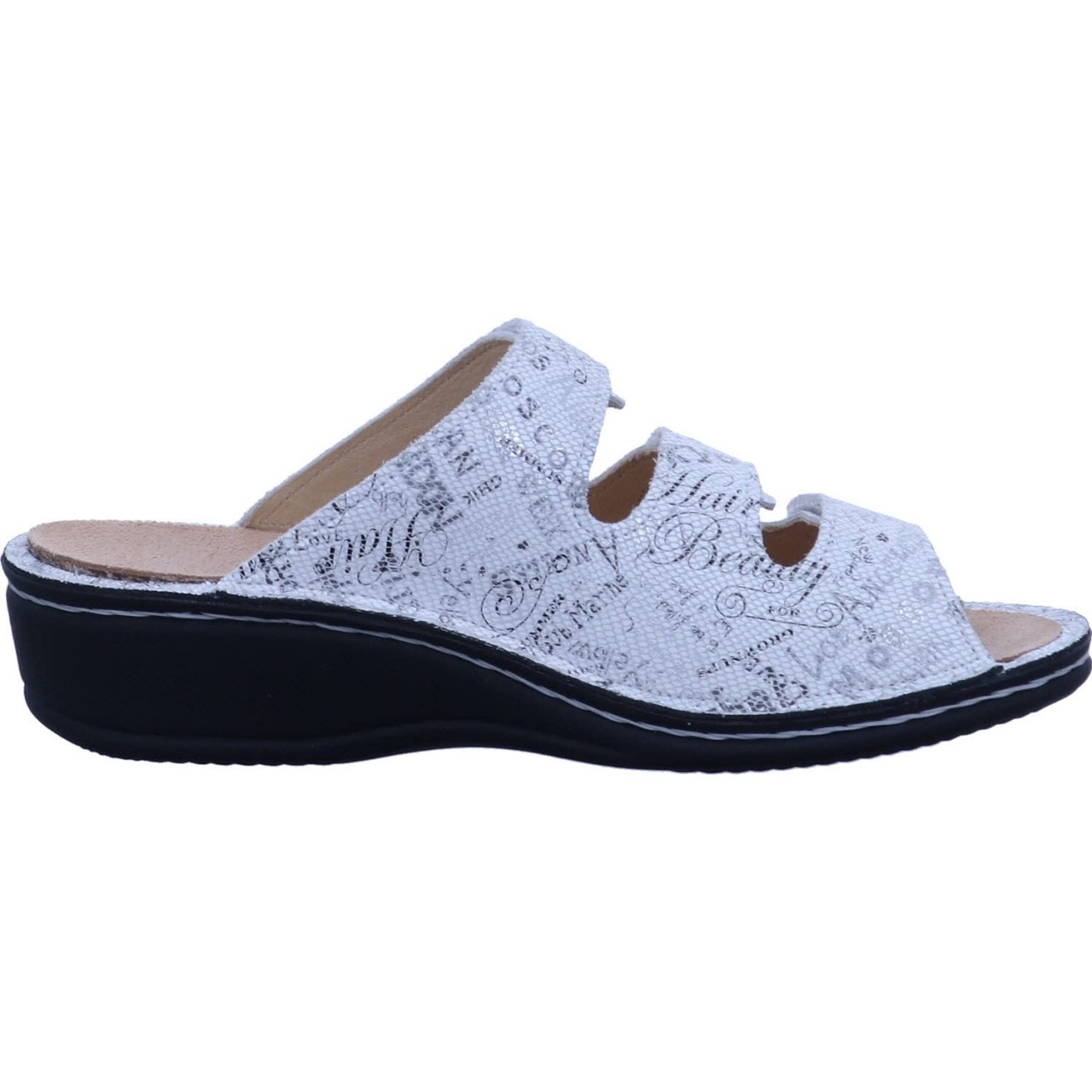 FINN COMFORT Pantoletten weiss