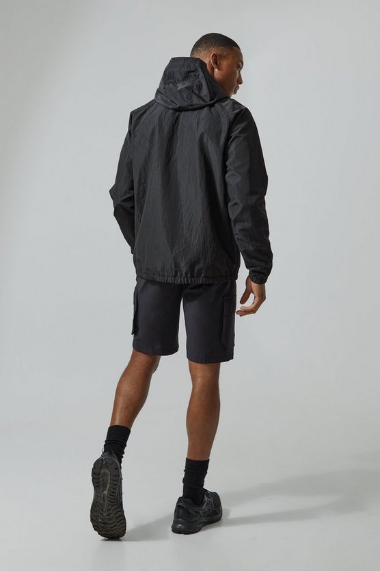 Man Active Ripstop Nylon Utility-Windbreaker