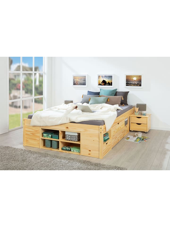 ebuy24 Doppelbett Claas Holz 146 x 209 cm günstig kaufen onesize