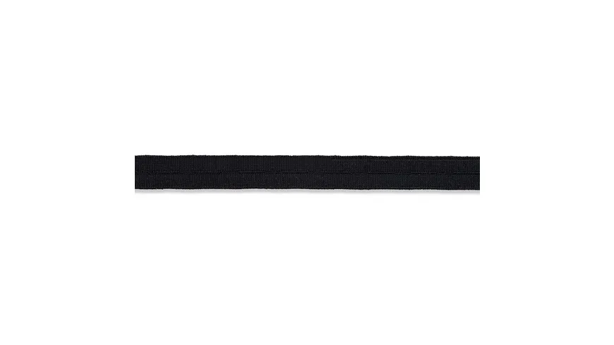 Prym Elastic-Knopflochband glatt 18 mm schwarz 1 m
