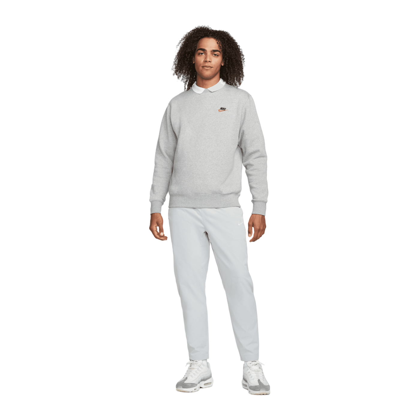 Nike Club Fleece Sweatshirt Grau F064