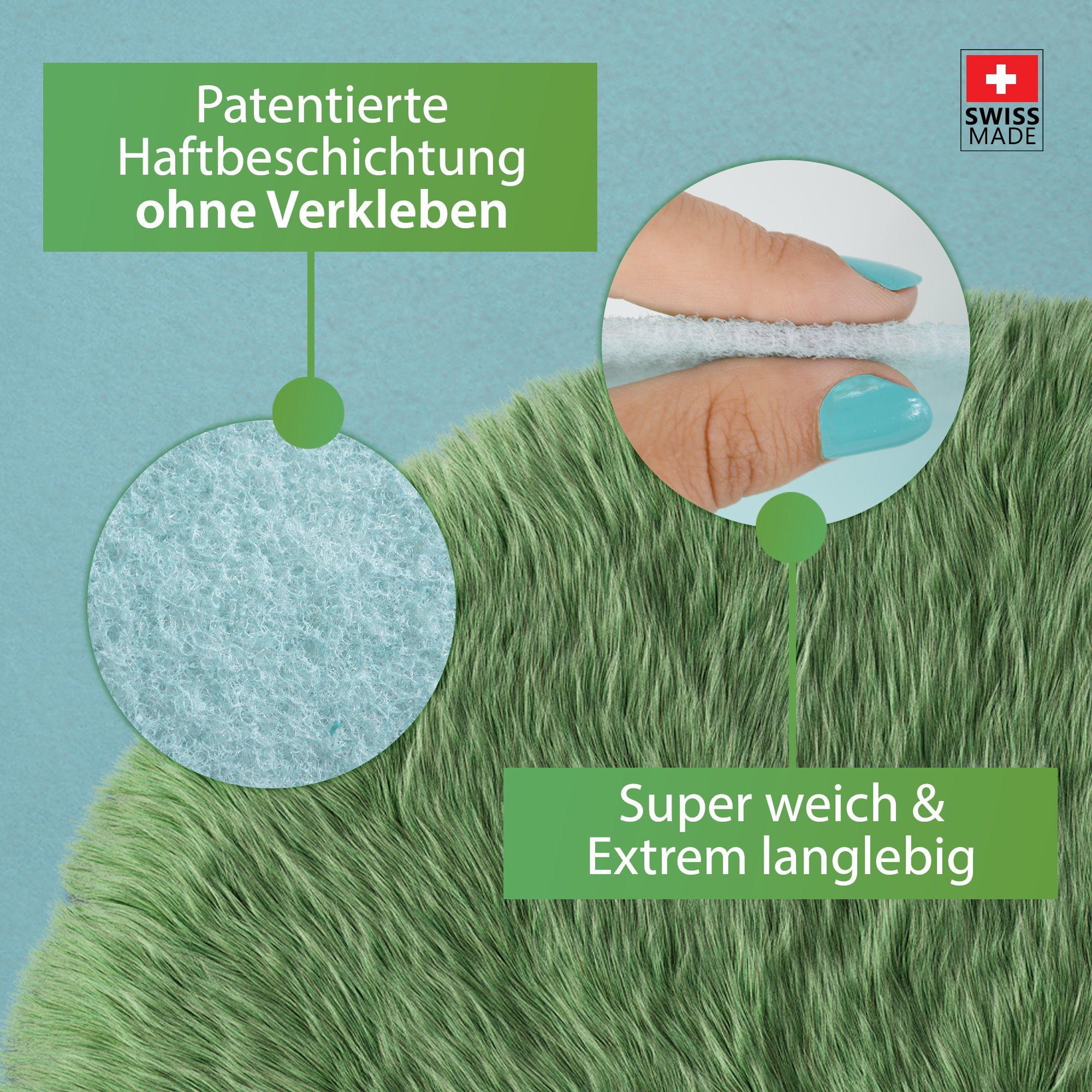 Antirutsch Teppichunterlage flex it® Plus - Premium Antirutschmatte für Teppich, flex it, (1-St), Kein Verkleben und keine Rückstände