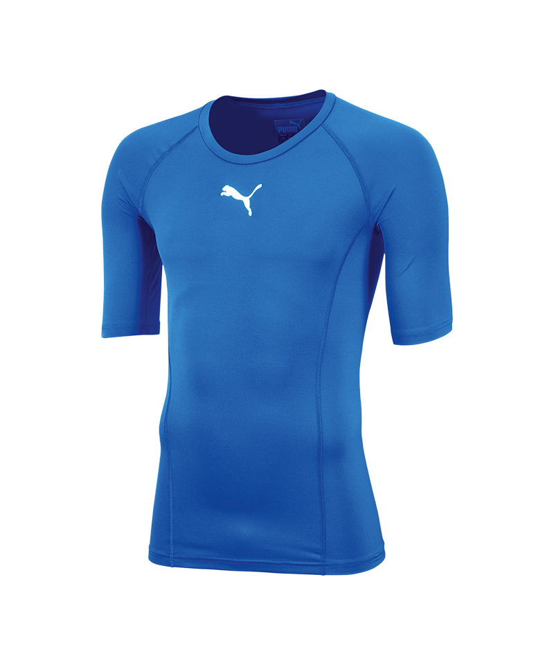 PUMA LIGA Baselayer Shortsleeve Blau F02