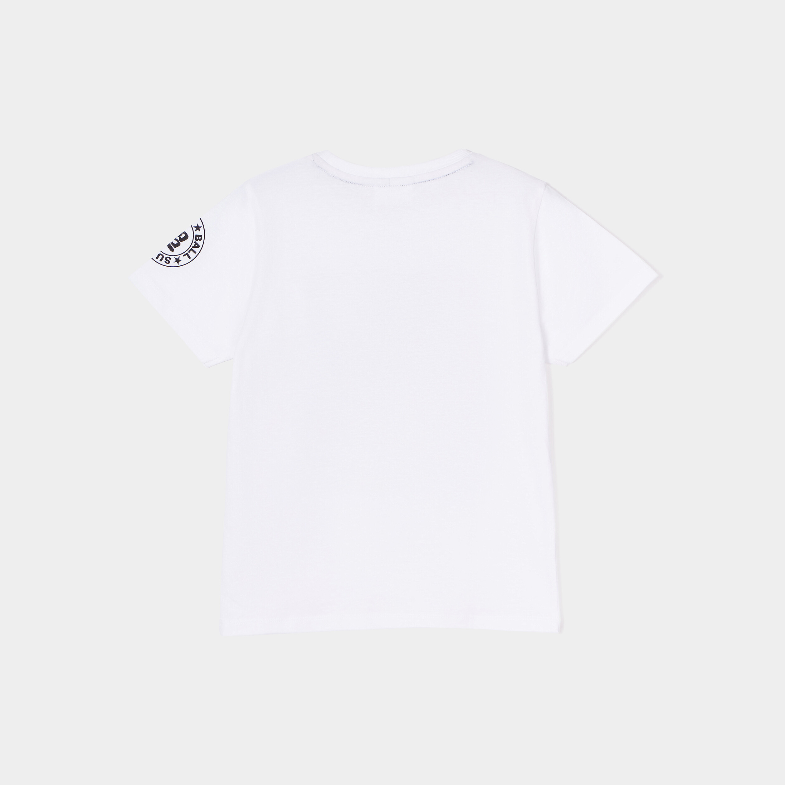 T-shirt droit col rond Dragon Ball Super blanc garçon | La Halle