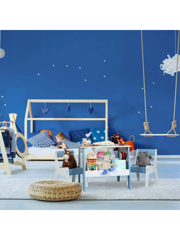 relaxdays 3-tlg. Kindersitzgruppe in Bunt günstig kaufen onesize
