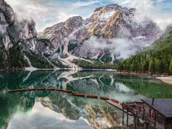 Puzzle 1500 Teile - Pragser Wildsee