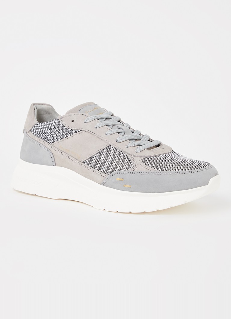 Buty sportowe Filling Pieces Jet Runner z siateczki ze detalami zamszowymi.