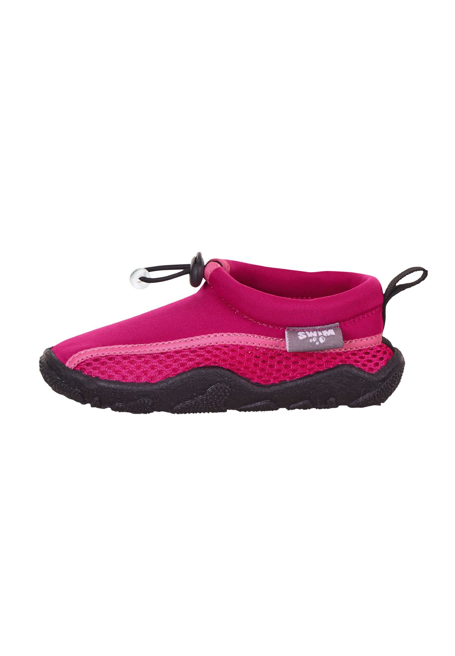 Sterntaler® Badeanzug Aquaschuh uni Badeschuh Kinder - Badeschuh Baby, Aquaschuhe Kinder mit rutschfester Sohle unifarben - Badeschuh Mädchen, Badeschuhe Kinder aus Neopren und Mesh Marine und Magenta - Badeschuh Junge - Anti-Rutsch-Sohle - aus Mesh