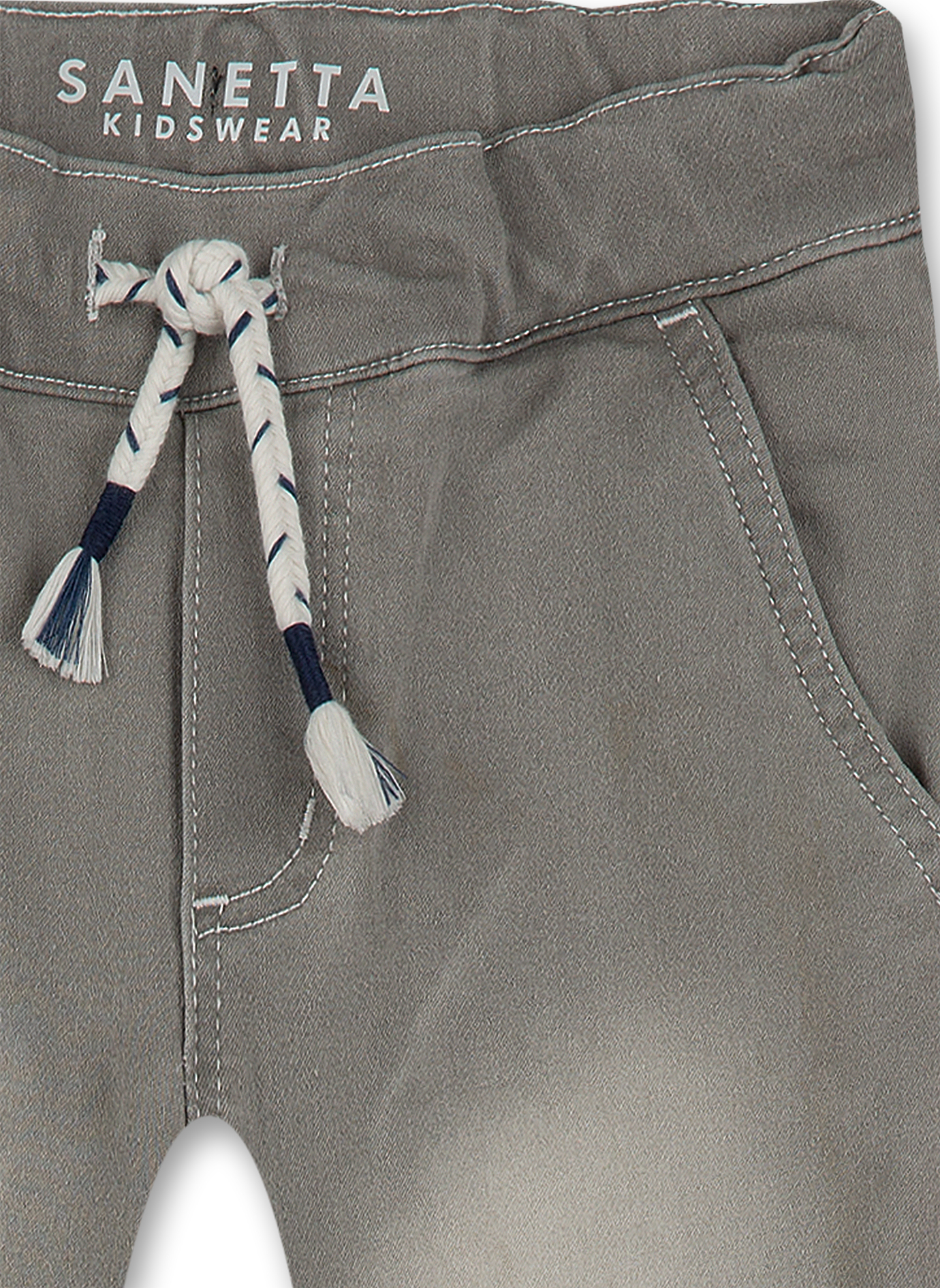 Jungen-Jog Denim Grau