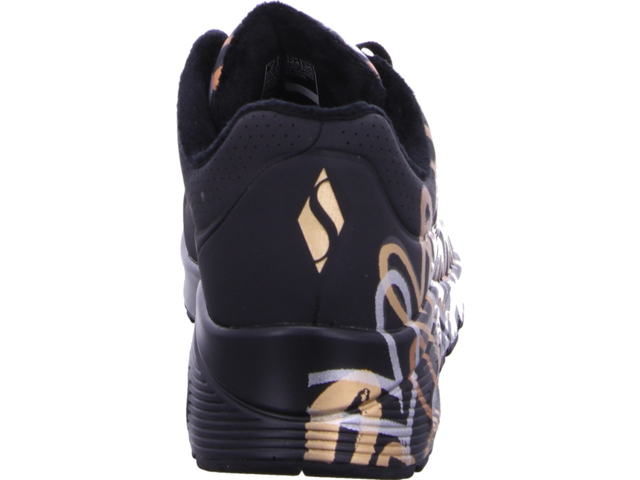 SKECHERS Freizeit Schnürer schwarz