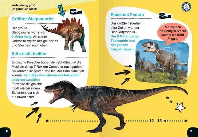 Ravensburger Guinness World Records für Erstleser - Dinosaurier