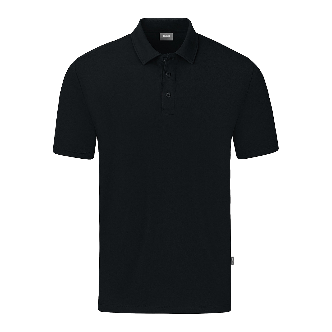 JAKO Organic Stretch Polo Shirt Schwarz F800