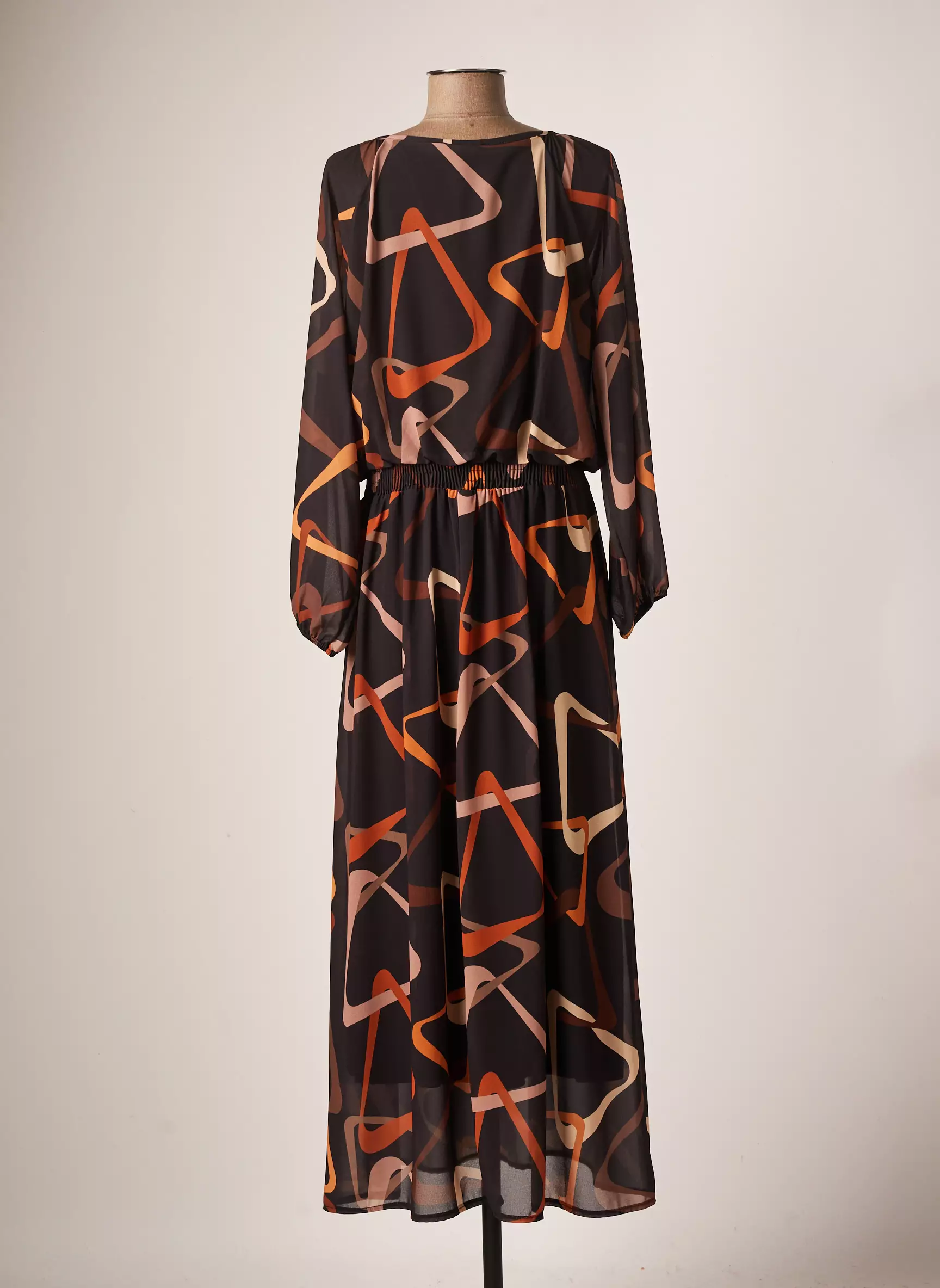 Acbelle Robes Longues Femme couleur noir