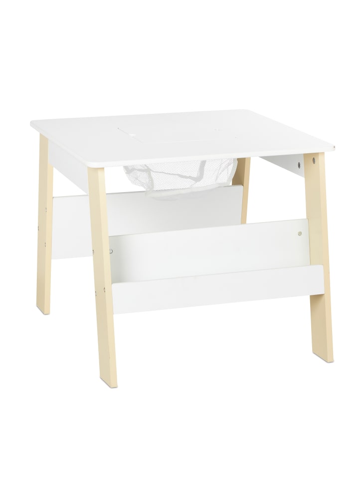 relaxdays 3-tlg. Kindersitzgruppe in Weiß/ Beige günstig kaufen onesize
